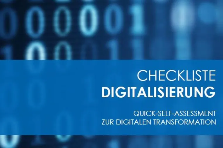 Bild: Checkliste Digitalisierung zum kostenlosen Download