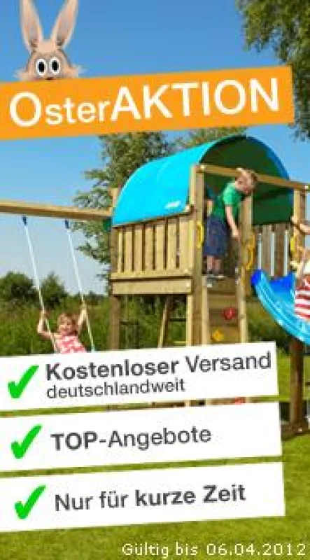 Spielturm OsterAKTION bei Demmelhuber.net