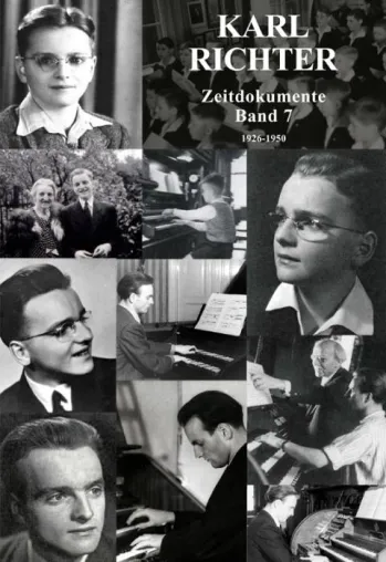 Neuerscheinung: Karl Richter – Zeitdokumente. Kindheit und Jugend - die Jahre 1926 – 1950 Bild: Neuerscheinung: Karl Richter – Zeitdokumente. Kindheit und Jugend - die Jahre 1926 – 1950