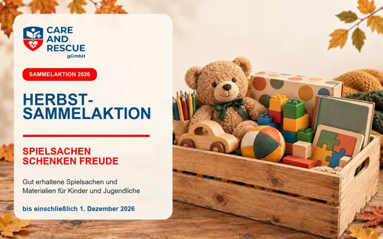 Bild: Herbstsammelaktion sammelt Spielsachen für Kinder