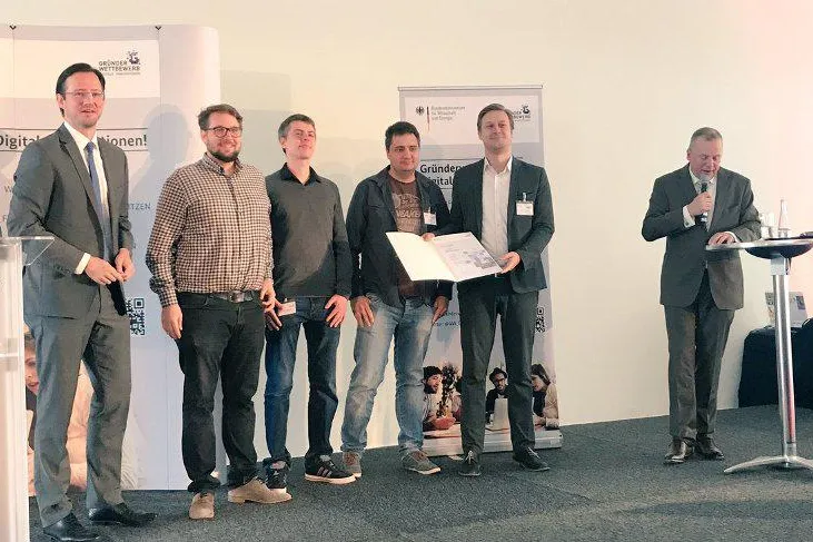 Bild: Crowd Explorer gewinnt Sonderpreis “FinTech” im Gründerwettbewerb Digitale Innovationen des BMWI