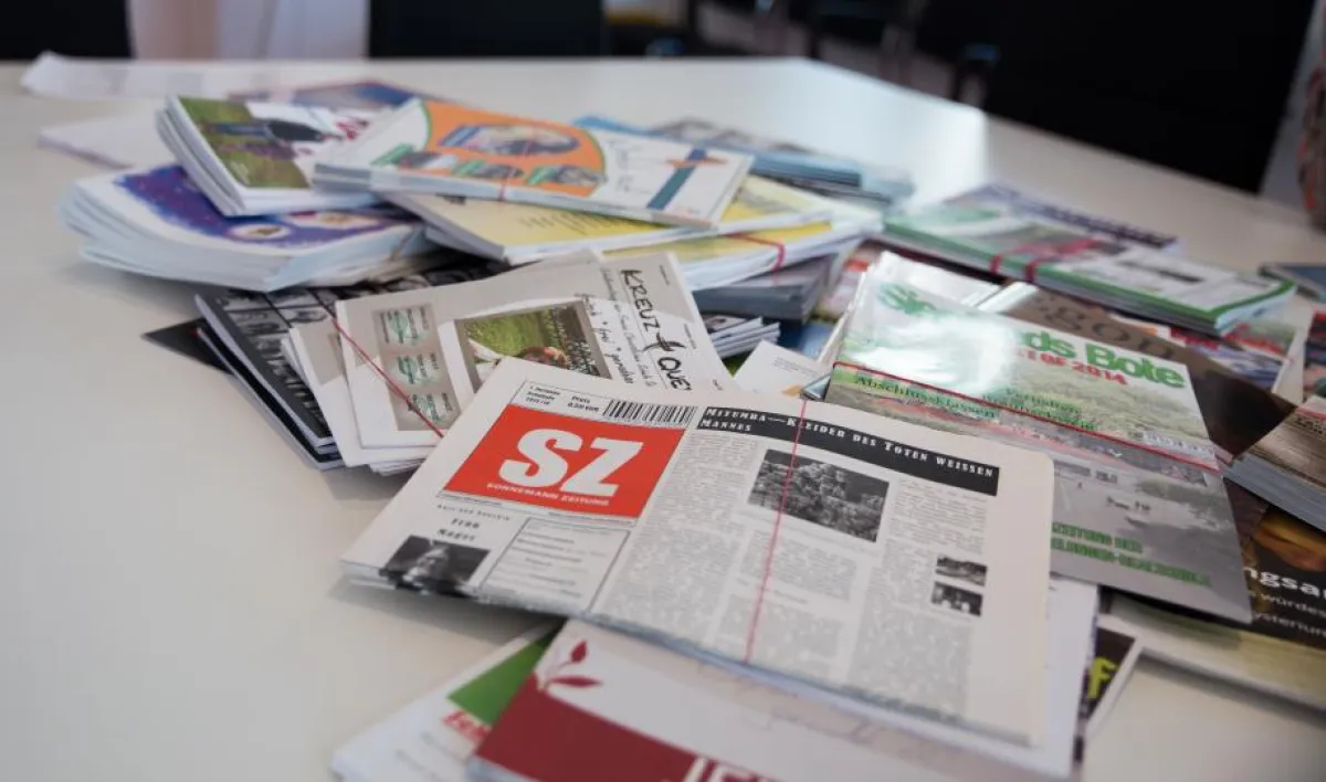 Schülerzeitungen (Foto: Jugendpresse Deutschland / Maximilian Gens)