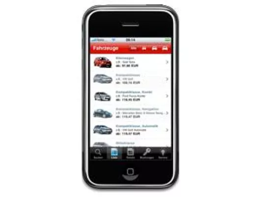 Bild: Avis Autovermietung lanciert iPhone App und Home Delivery Service
