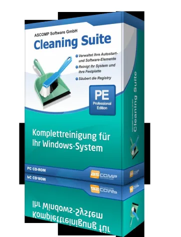 Bild: Unnötigen Datenballast vom Windows-PC entfernen – ASCOMP veröffentlicht Cleaning Suite 4.0