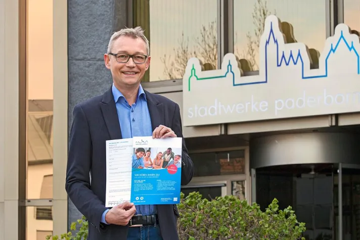 „Wir wollen als Stadtwerke Paderborn noch mehr Bürgernähe“ Bild: „Wir wollen als Stadtwerke Paderborn noch mehr Bürgernähe“