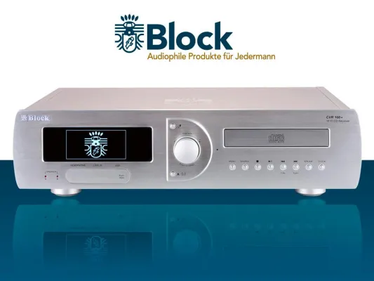 Bild: Der audiophile Alleskönner: Block CVR-100+ CD-Internet-Receiver