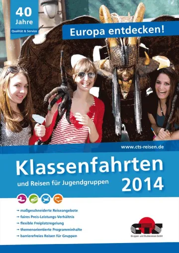 CTS Gruppen- und Studienreisen stellt die neuen Jubiläumskataloge vor Bild: CTS Gruppen- und Studienreisen stellt die neuen Jubiläumskataloge vor