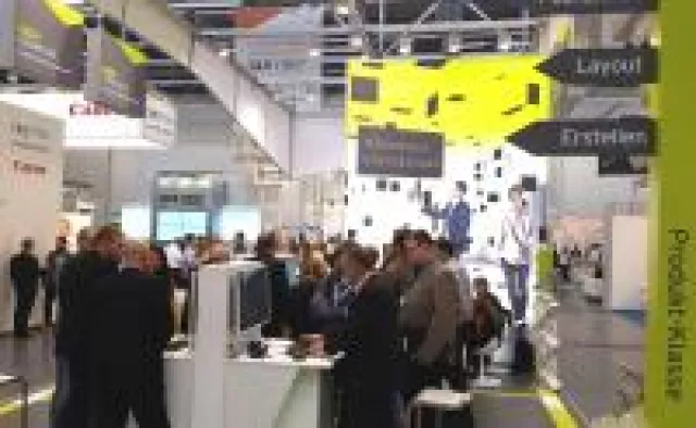 Bild: Neues Konzept „Informationsraum“ von DOCUFY zieht Besucher auf der Branchenmesse tekom an