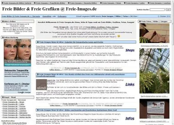 Bild: Freie-Images.de aktuell mit mehr als 3.000 freien Bildern