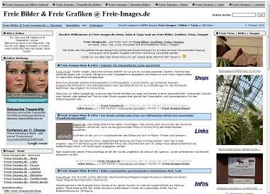 Bild: Freie-Images.de aktuell mit mehr als 3.000 freien Bildern