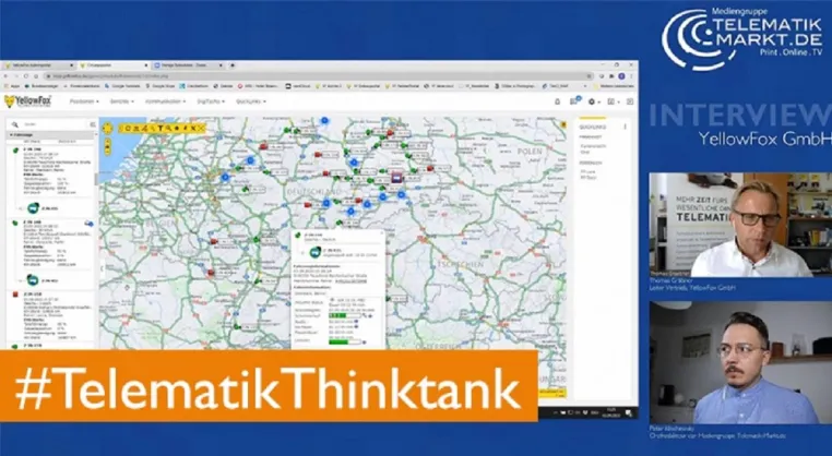 Trailer-Telematik in vier Ausbaustufen: YellowFox zeigt neue Fuhrpark-Services Bild: Trailer-Telematik in vier Ausbaustufen: YellowFox zeigt neue Fuhrpark-Services