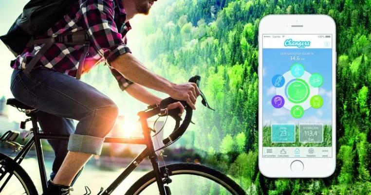 GreenTec Award 2017: Changers geht mit der CO2 fit App ins Rennen Bild: GreenTec Award 2017: Changers geht mit der CO2 fit App ins Rennen