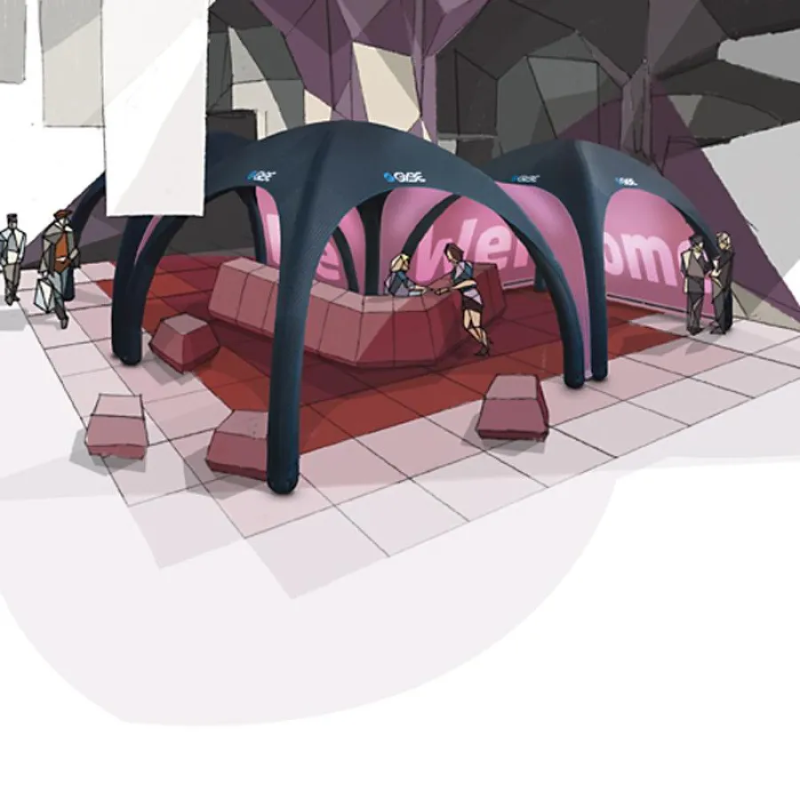 Event Tent - Das Event Zelt vom Medienkraftwerk