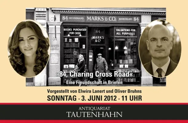 Für Bibliophile und Büchernarren: Lesung im Antiquariat Tautenhahn in Lübeck Bild: Für Bibliophile und Büchernarren: Lesung im Antiquariat Tautenhahn in Lübeck