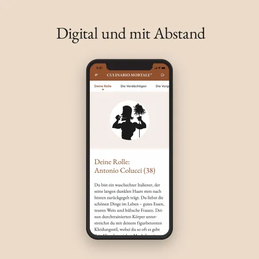 Bild: Serviere zum Essen einen Mord! In Corona-Zeiten die Online-Dinner-Spiele von Culinario Mortale spielen