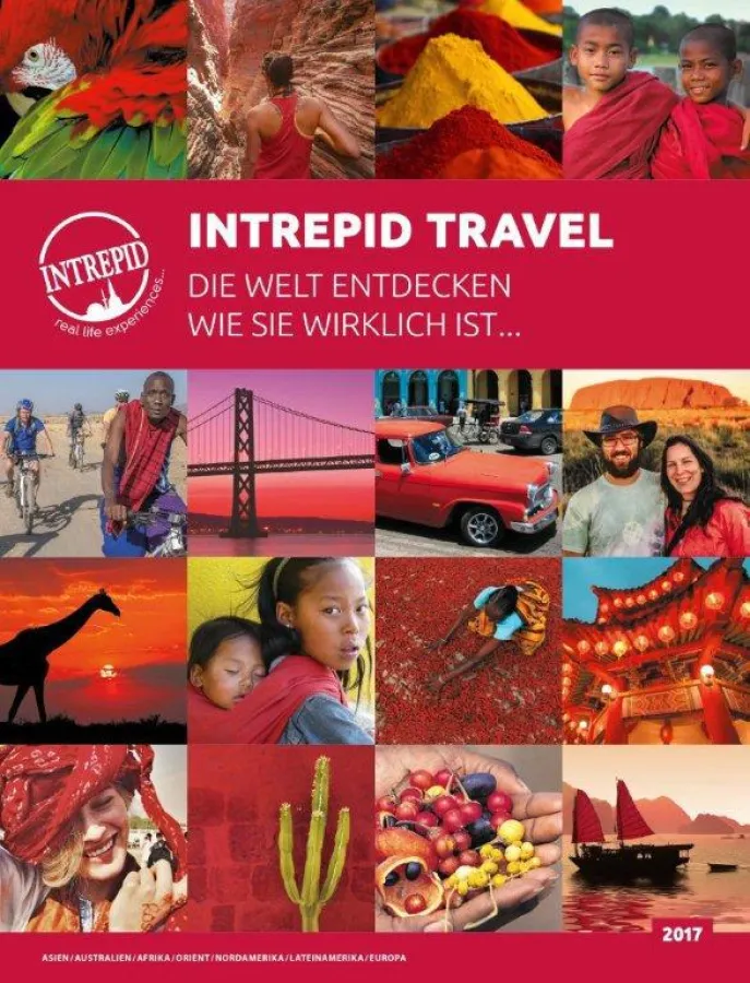 Im neuen Katalog von Intrepid Travel für 2017 stehen über 260 Reisen weltweit zur Auswahl.