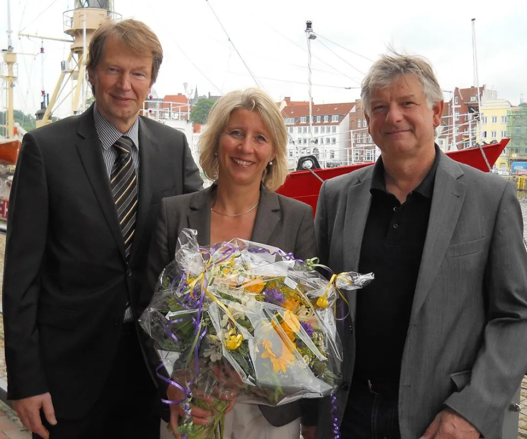 „Dank“ an Iris Petersen (Ströer) von Frank Döring und Rüdiger Bachorski