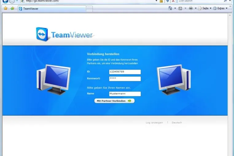 Bild: Spontan online präsentieren mit TeamViewer