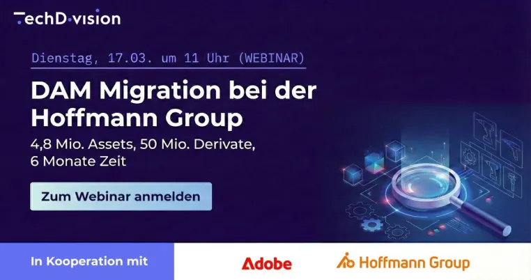 Bild: TechDivision und Hoffmann Group zeigen Einblicke in deren DAM Migrationsprojekt