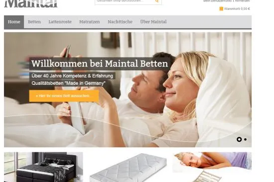 Bild: Jetzt neu: Boxspringbetten und Polsterbetten bequem online bestellen