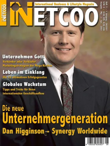 Bild: Das neue Netcoo International Business & Lifestyle Magazin ist ab sofort im Handel