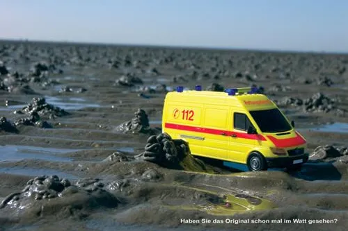 Bild: Herzinfarkt im Watt vor Büsum - Mängel im Rettungssystem