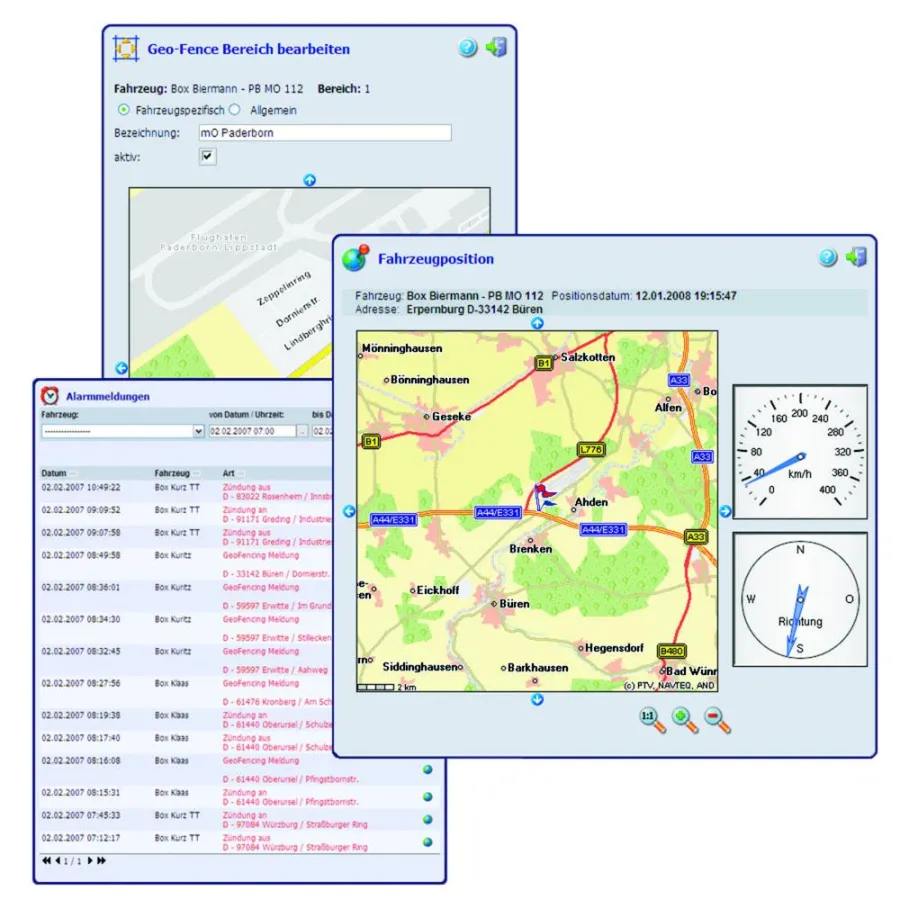 Die mobileObjects AG stellte auf der CeBIT 2008 in Hannover Lösungen zur Fahrzeugortung, Beauftragung und Kommunikation mit der mobilen Einheit vor. Neu ist der mobileLocationManagerONE. Das Programm 