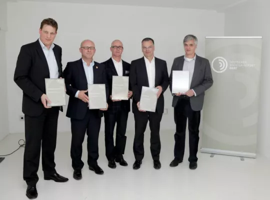 Bild: wirDesign Sieger im Deutschen Agentur Report - Auszeichnung für exzellentes Management