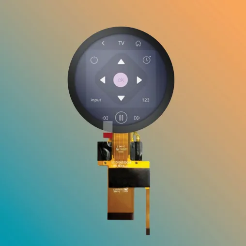 Bild: rundes 4,2“ TFT mit PCAP