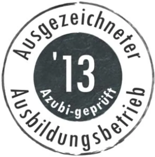 Ferdinand Bilstein GmbH + Co. KG ist ausgezeichneter Ausbildungsbetrieb 2013 Bild: Ferdinand Bilstein GmbH + Co. KG ist ausgezeichneter Ausbildungsbetrieb 2013