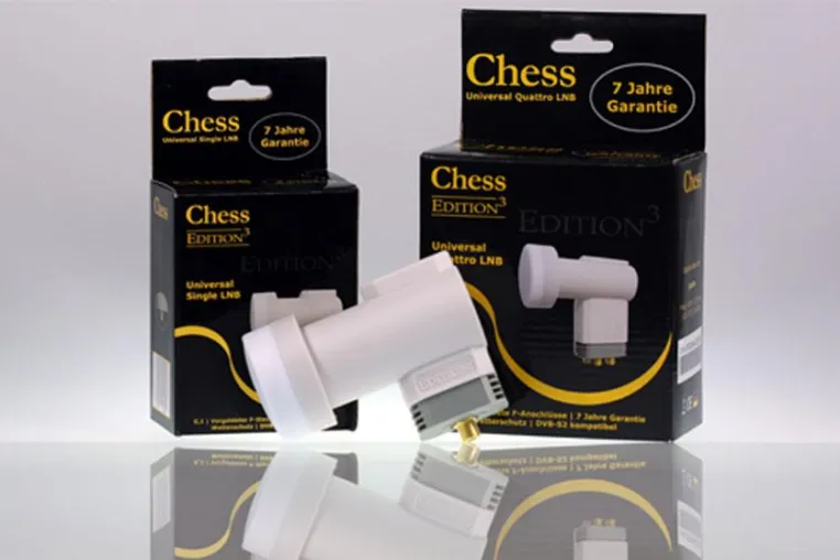 Bild: Chess Edition³ Universal-LNB mit 7 Jahren Garantie - Die neue Generation des Testsiegers