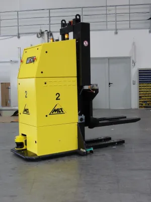 Bild: Fahrerloses Transportsystem - Retrofit mit Eiltempo