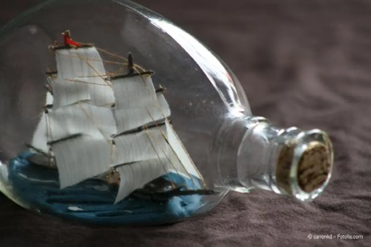 Buddelschiffe – Ein Kunsthandwerk mit Seltenheitswert. Foto: © canonkd - Fotolia.com