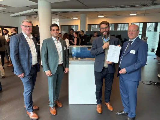 Bild: Forschung: BGZ baut Kooperation mit der TU München aus