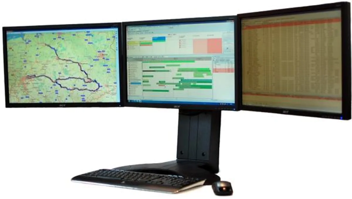 Arbeitsplatz mit C-Logistic: Alle Informationen auf einen Blick