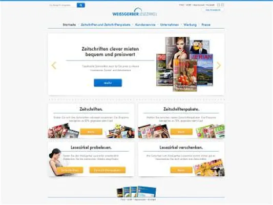 Bild: Weißgerber Lesezirkel – neue Website, effektiver und moderner