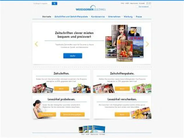 Bild: Weißgerber Lesezirkel – neue Website, effektiver und moderner