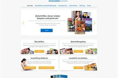 Bild: Weißgerber Lesezirkel – neue Website, effektiver und moderner