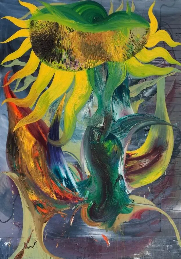 Sebastian Gögel, Substanz, 2010, Öl auf Leinwand