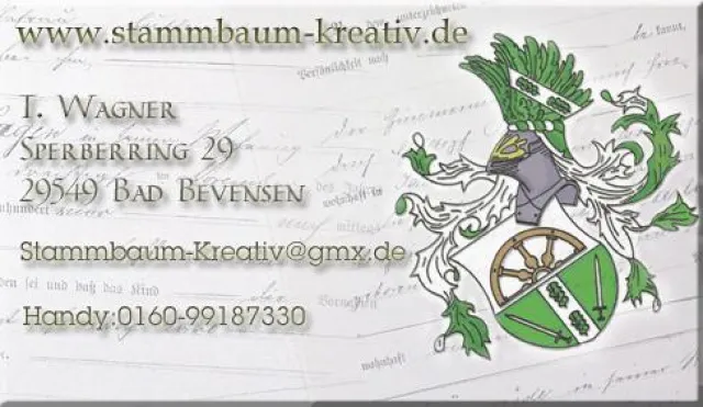 Bild: Außergewöhnliche Erstellung von Ahnentafeln und Stammbäumen