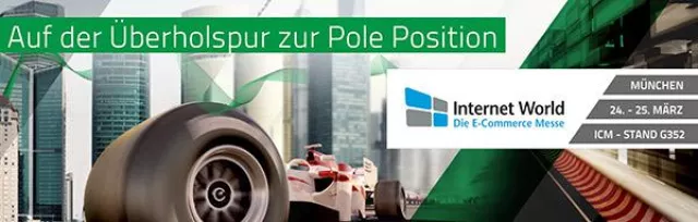 Auf der Überholspur zur Pole-Position: Speed4Trade auf der Internet World 2015 Bild: Auf der Überholspur zur Pole-Position: Speed4Trade auf der Internet World 2015