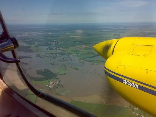 Hansa Luftbild unterstützt Hochwasserschutz Bild: Hansa Luftbild unterstützt Hochwasserschutz