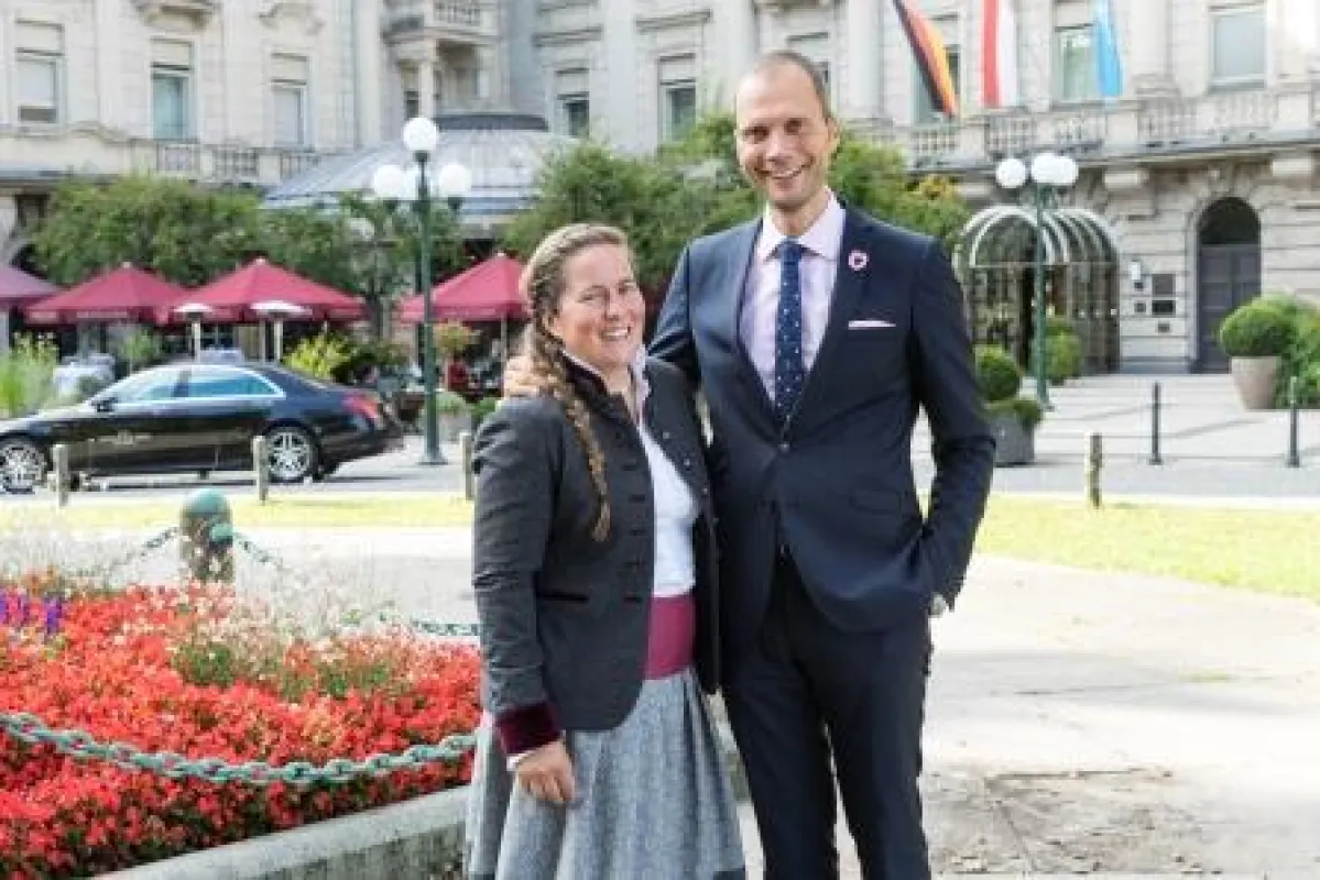 Julia und Constantin von Deines