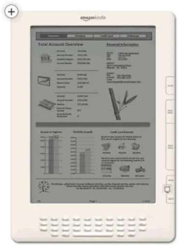 Bild: MicroStrategy liefert Business Intelligence jetzt auch für den Amazon Kindle DX Reader