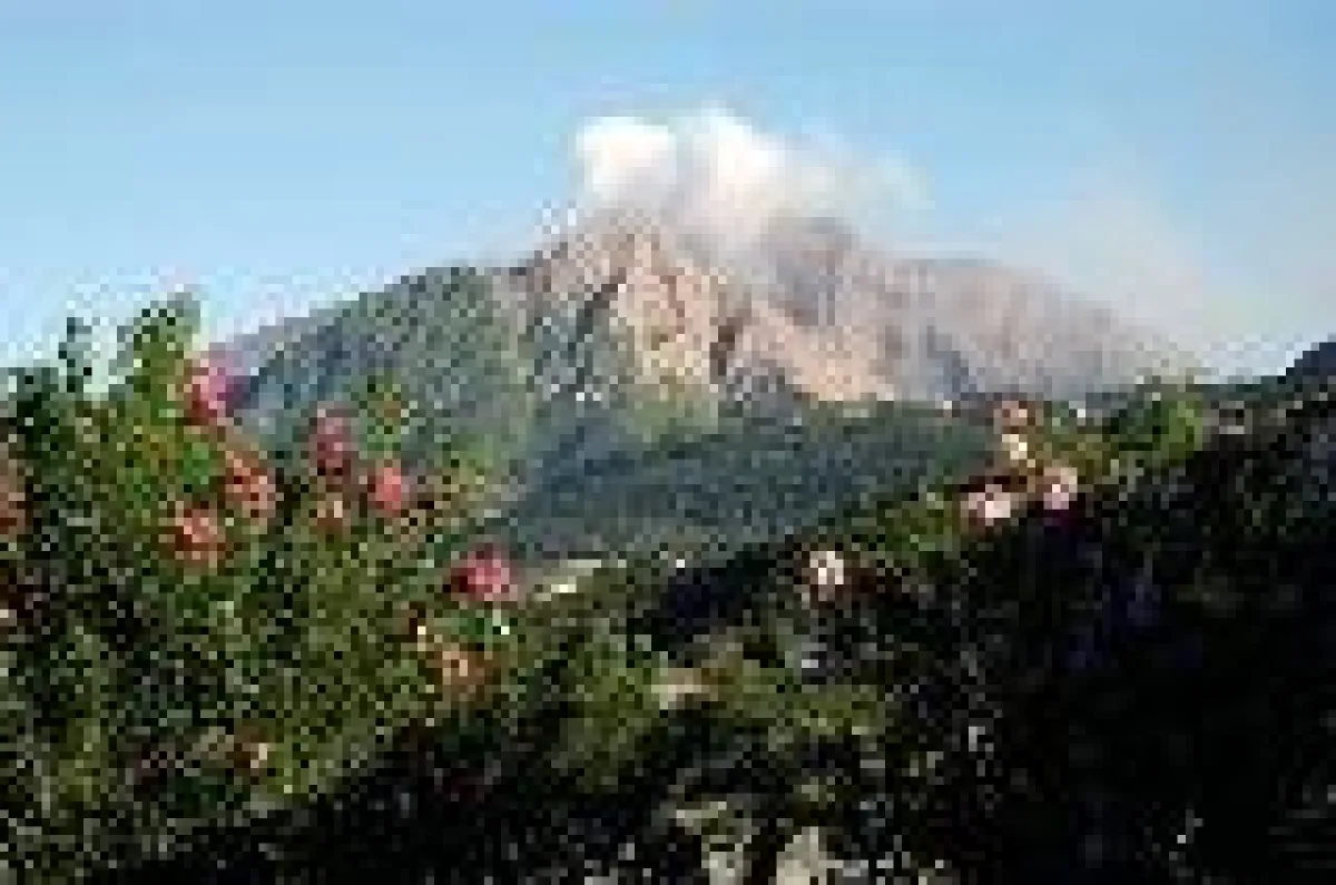 Vulkan Soufriere Hills auf Montserrat
