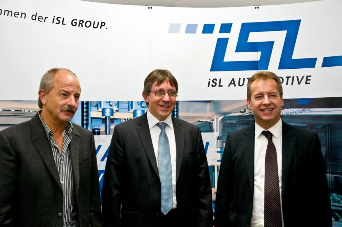 Armin Rein (iSL), Dr. Berthold Reitz (Henkel AG & Co. KGaA), Jürgen Dincher (iSL)