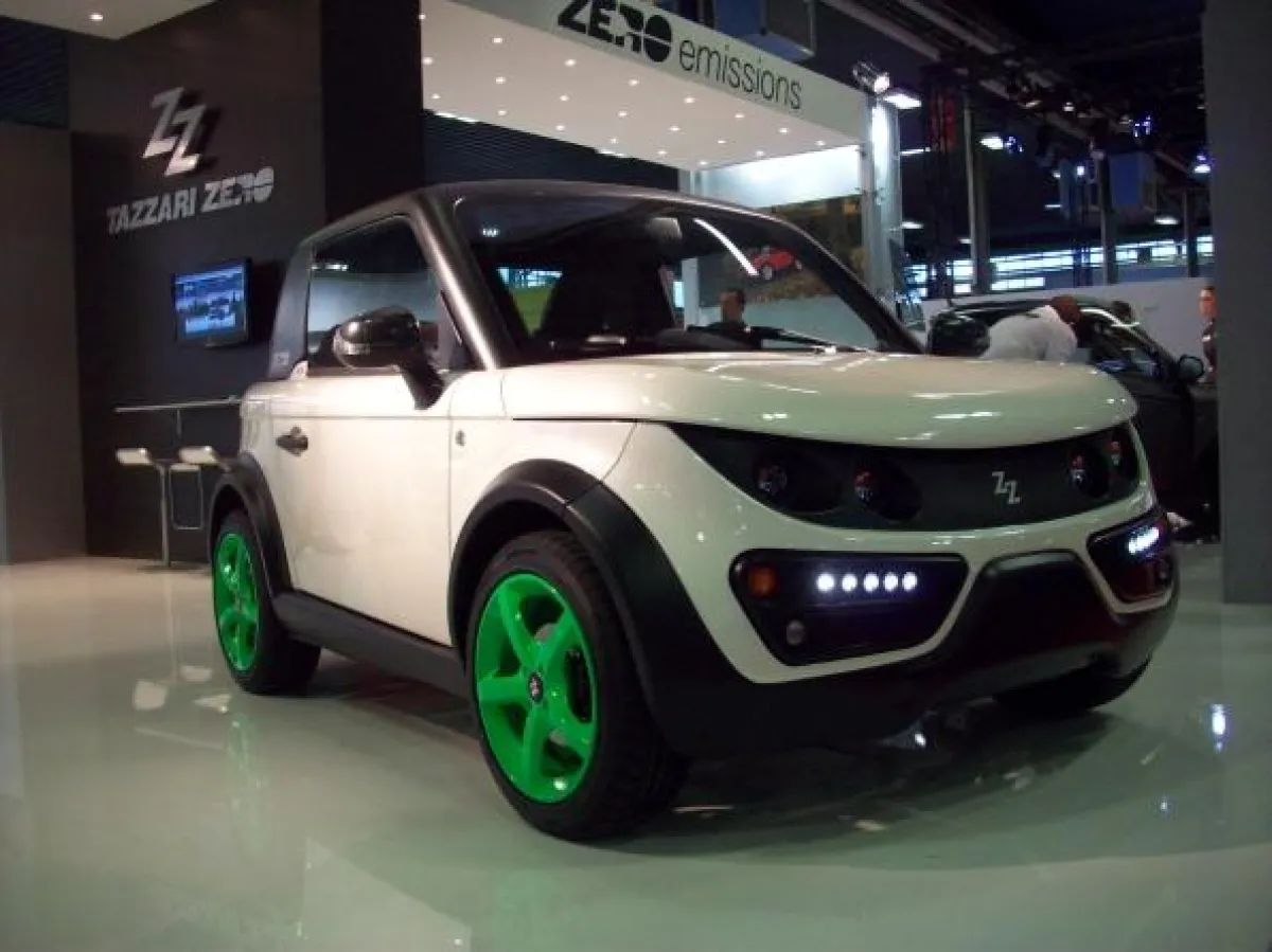 Tazzari ZERO Special Edition, Bologna Motor Show, Bologna, Italien, 03.12.2010, Bildquelle: Smiles AG
