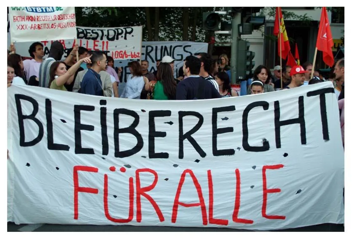 Foto: Jürgen Scheer JoG Demonstration 2008