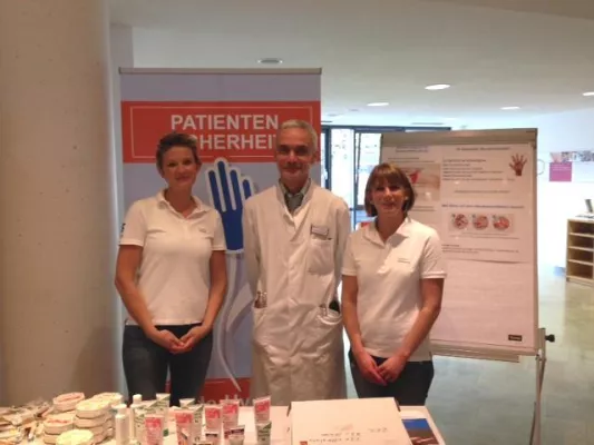 Bild: 'Gemeinsam für mehr Patientensicherheit' - Aktionstag am Krankenhaus vom Roten Kreuz Bad Cannstatt