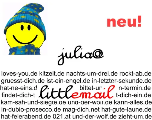 Bild: littlemail bietet jetzt 400 Funmail-Adressen je Nutzer